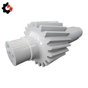 เพลาเกียร์ที่ผลิตจากโรงงานและผ่านกระบวนการอบชุบแข็ง พร้อมพื้นผิวเกียร์ที่มีความแข็งปานกลางหรือผ่านกระบวนการคาร์บูไรซ์ - Product Image 3