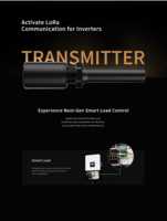 Prix d'usine Deye SUN-SMART-TX01 Transmetteur intelligent avec communication Lora Système de gestion de l'énergie sans fil