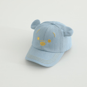 Gorra de béisbol para niños, diseño de oso vaquero, protección <span class=keywords><strong>solar</strong></span>, la más vendida. - Product Image 4