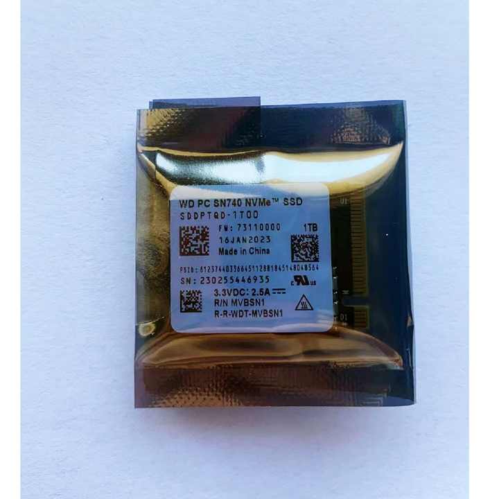 Western Digital WD SN740 2TB/1TB M.2 2230 NVMe PCIe Gen 4x4 SSD