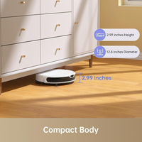 Robot aspirateur intelligent humide et sec Aspirateur robot nettoyage automatique au laser à points 5000PA