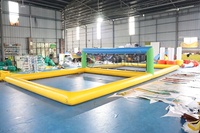 Terrain de volley-ball gonflable pour piscine, plage et extérieur Zhenmei