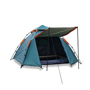 Carpa de Camping Portátil, Diseño Plegable Totalmente Automático, Resistente al Sol y la Lluvia, Tela Oxford 210D, para Salidas Familiares, Parques y Actividades al Aire Libre - Product Image 1