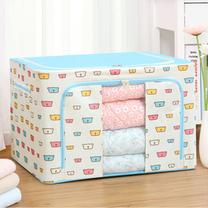 Oxford Cloth Quilt Shirts Jeans Storage Box Foldable Closet Drawer Organizer Clothes Drawer