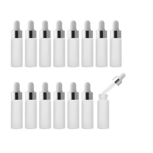 Nuevo <span class=keywords><strong>Newr</strong></span> de 1ml 2ml 3ml 4ml 5ml Vial de vidrio cuentagotas para prueba Viales de vidrio transparente de fondo plano - Product Image 3