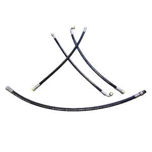 고압 NBR 호스 디젤용 플렉시블 OEM 철선 보강 맞춤형 길이 고무 연료 라인 호스 가솔린 절단용 - Product Image 1