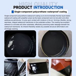 Revêtement imperméable en polyuréthane à haute élasticité pour l'étanchéité des sols de salle de bain et de cuisine - Product Image 4