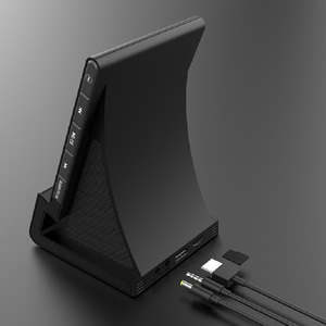<span class=keywords><strong>Radio</strong></span> FM <span class=keywords><strong>Chargeur</strong></span> sans fil rechargeable par USB 3 en 1 Charge rapide Haut-parleur BT Affichage numérique <span class=keywords><strong>Réveil</strong></span> Socle de charge - Product Image 6