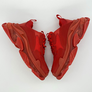 Zapatillas Casuales de Diseñador de Alta Gama con Plataforma y Rayas Rojas, Zapatillas Balenciaga de Alta Calidad, Zapatos de Lujo para Caminar - Product Image 3