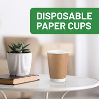 Logo personnalisé 200 ml 6oz 6.5oz 7oz 12oz 16oz paquet de thé petit café gobelet en papier jetable avec couvercle pour boisson chaude