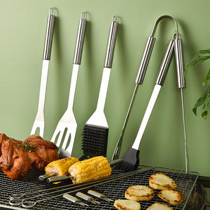 Herramientas de barbacoa de acero inoxidable, juego de utensilios para parrilla al aire libre, <span class=keywords><strong>con</strong></span> caja de tela Oxford, 20 Uds., gran oferta de <span class=keywords><strong>Amazon</strong></span> - Product Image 4