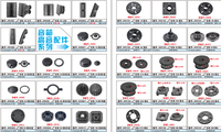 Support de trépied en métal pour enceinte DJ/PA F85, adaptateurs internes de montage, base de support inférieure pour enceinte