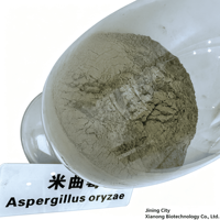 Poudre de spores d'Aspergillus Oryzae 5 milliards UFC/g, matière première enzymatique de qualité alimentaire pour l'alimentation des poulets de chair, porcs, bovins, ovins et bétail