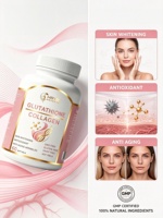 Gélules blanchissantes personnalisées OEM au glutathion, collagène et vitamine C pour la peau, réduisent la pigmentation