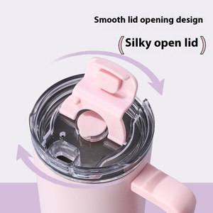 स्टैनली 40 औंस आधुनिक कार कप 304 स्टेनलेस स्टील थर्मोस के लिए बड़ी क्षमता मोटा पानी कप गर्म ठंड - Product Image 5