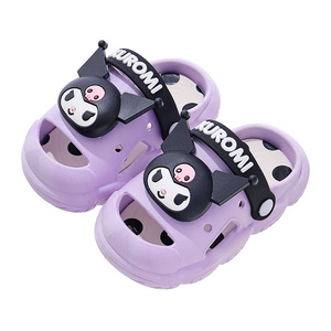 Sandalias <span class=keywords><strong>de</strong></span> Verano Kulomi para Niños y Niñas, Chanclas <span class=keywords><strong>de</strong></span> PVC con Punta Cerrada, Antideslizantes, Transpirables, con Dibujos Animados <span class=keywords><strong>de</strong></span> Sanrio, con Orificios Pequeños y Medianos - Product Image 5