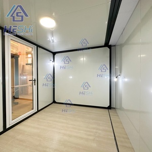 Casa Contenedor Moderna HeSHi de 40 Pies, Módulo de Vivienda Prefabricado, Diseño Rectangular para Uso en Exteriores - Product Image 3