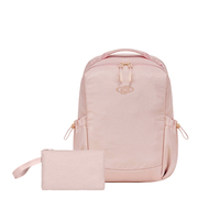 Mochila para Portátil de 14 Pulgadas para Mujer, Mochila de Viaje Ligera con Correa para Equipaje, Mochila Casual para el Día a Día, Regalo Corporativo al por Mayor