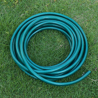 Tuyau d'arrosage de jardin en PVC, enrouleur de tuyau renforcé, tuyau d'arrosage extérieur résistant, vert, 30m, 50m, 75m, 100m