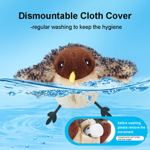 Có thể sạc lại nhân tạo chim mèo đồ chơi với catnip tương tác vật nuôi squeak đồ chơi với điều khiển từ xa - Product Image 5