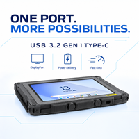 Getac ZX80 Panel PC Resistente a Tres Factores Adversos para Uso en Servicios Públicos, Logística y Vehículos, Pantalla 1920x1200, Qualcomm, 12GB RAM, 256GB de Almacenamiento