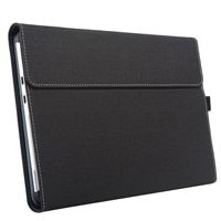 Étui de protection en similicuir avec logo personnalisé pour Microsoft Surface Pro 12 2025