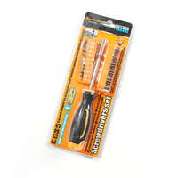 REEKE Orange – Nouvel ensemble de tournevis multifonctionnels en acier au carbone pour la maison, 13 pièces, avec 5 clés, garantie 3 ans, OEM