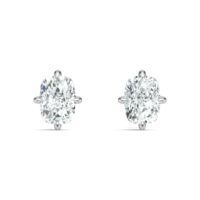 Boucles d'oreilles clous en argent sterling 925 avec moissanite taille coussin pour femme, 5x7mm, couleur D, VVS1, boucles d'oreilles solitaires en moissanite