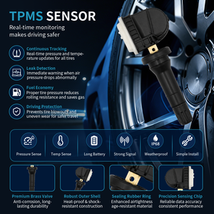 KAWENDA TPMS OEM 13530661 433MHz Sistema de Monitoreo de Presión de Neumáticos con Sensores Externos para Buick/Cadillac/Chevrolet/GMC - Product Image 4