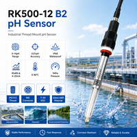 Sonde pH haute température avec plage de mesure 0-80 ℃   Plage de fonctionnement 1MPa, compensation de résistance thermique
