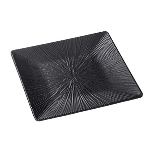 Plato negro mate, vajilla <span class=keywords><strong>de</strong></span> <span class=keywords><strong>melamina</strong></span>, plato <span class=keywords><strong>de</strong></span> aperitivos, plato <span class=keywords><strong>de</strong></span> cena <span class=keywords><strong>de</strong></span> plástico cuadrado, suministros <span class=keywords><strong>de</strong></span> cocina, <span class=keywords><strong>platos</strong></span> laterales <span class=keywords><strong>de</strong></span> asador comercial - Product Image 6