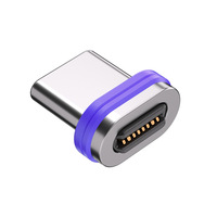 Câble de données magnétique 240W 180 °   Câble de charge rapide PD à embout rotatif, adapté pour MacBook 15 Pro et téléphone