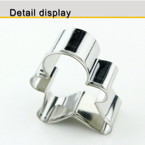 Beeman ensemble de moules à pâtisserie de noël pour homme, emporte-pièce de décoration en pain d'épices, 5 pièces - Product Image 5