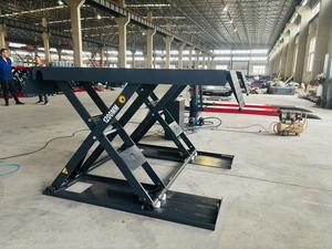 Tricar 1.2m idraulico a forbice 4000kg mobile piattaforma di sollevamento automatico a metà posizione sollevatore idraulico a forbice sollevatore auto - Product Image 3