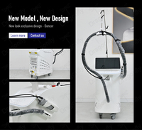 Machine d'épilation au laser NdYAG à double longueur d'onde 755 nm et 1064 nm de haute puissance 3000 W pour danseurs professionnels avec système de refroidissement TEC, stationnaire