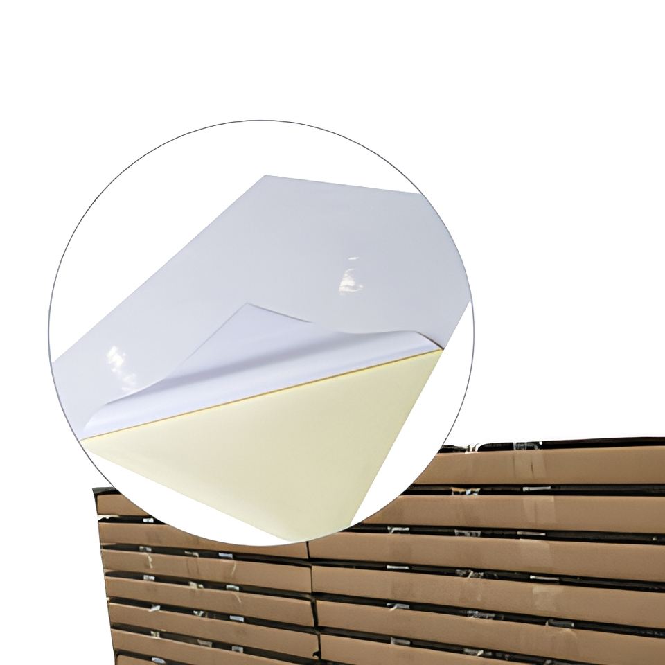 700x1000mm Semi Gloss Sticker Paper Sheets Hot Melt Waterproof Self ...