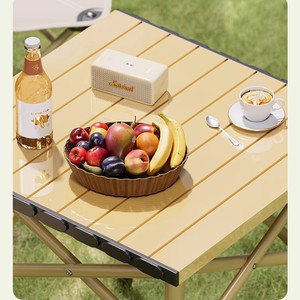 <span class=keywords><strong>Table</strong></span> de pique-nique portable moderne en alliage d'<span class=keywords><strong>aluminium</strong></span>, très vendue, avec chaises de <span class=keywords><strong>camping</strong></span> pliantes, mobilier de <span class=keywords><strong>camping</strong></span> et de plage - Product Image 3