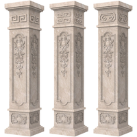Moule de colonne romaine pour villa, façonnage précis, haute résistance à la pression, rehausse la beauté