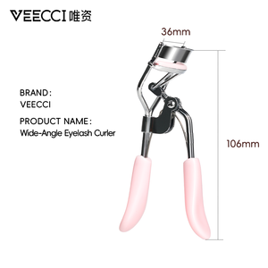 VEECCI wide-angle <b>curling</b> eyelash curler, long-lasting styling sunflower portable eyelash curler, novice - Product Image 4