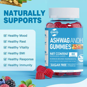 Gomme di Ashwagandha per Uomo, Vegetariane, Gusto Naturale di Bacche, per Riduzione dello Stress, Supporto Energetico, Equilibrio Immunitario e Ormonale, Miglioramento del Sonno - Product Image 3