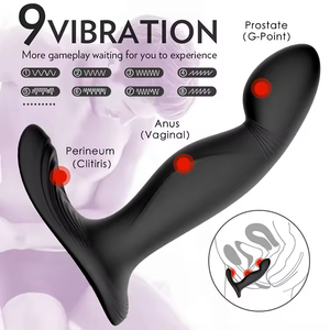 Prostate Massager Plug <b>Vibrator</b> Men Anus Climax Butt Anal Plugs Toy for Man Masturbator - Product Image 5