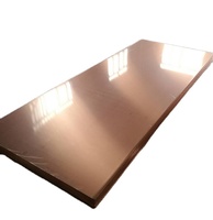 Feuille de cuivre ZSB 4x8 en épaisseur de 0.3mm à 10mm plaque de laiton en bronze rouge poli prix d'utilisation industrielle de qualité cuivre pur par kg