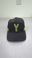 Nueva Gorra de Moda en Oferta, MOQ Bajo, 100% Poliéster, 5 Paneles, Cierre a Presión, Bordado Personalizado, con Visera Plana
