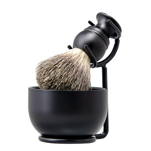 Set <span class=keywords><strong>de</strong></span> Afeitado <span class=keywords><strong>para</strong></span> Hombre ZY, Mango <span class=keywords><strong>de</strong></span> Aleación <span class=keywords><strong>de</strong></span> Aluminio Negro, Taza <span class=keywords><strong>de</strong></span> Acero Inoxidable, Tazón <span class=keywords><strong>de</strong></span> Jabón <span class=keywords><strong>de</strong></span> Afeitar <span class=keywords><strong>de</strong></span> Doble Capa, <span class=keywords><strong>Pelo</strong></span> <span class=keywords><strong>de</strong></span> Piel <span class=keywords><strong>de</strong></span> Ardilla Pura - Product Image 2