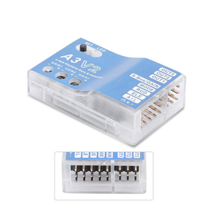 Controlador de Vuelo RC F50A, Giroscopio de 3 Ejes, Sistema A3 V2, Vuelo Estacionario Automático con una Sola Tecla, Multimodo, Compatible con HV - Product Image 3