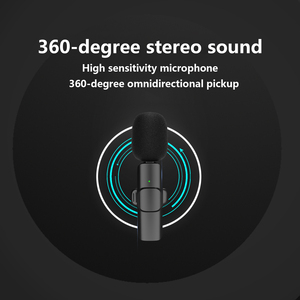 Nuevo micrófono de radio inalámbrico de 2,4G con reducción de ruido inteligente para conferencias de entrevistas de programas, novedad de 2017 - Product Image 3