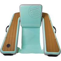Chaise flottante gonflable de haute qualité pour piscine plage lac bateau flotteur adultes jeu d'eau de mer classique pour la famille