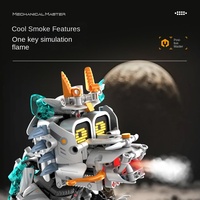 Nouvel arrivage Wanzhi 80548061 – Blocs de construction en plastique ABS, robot programmable télécommandé, jouet éducatif à assembler électriquement