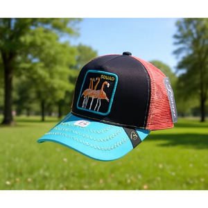 Gorra Trucker Flamingo Squad, Ajustable, de Malla, Unisex, Casual, Diseño de 6 Paneles, para Primavera/Verano - Product Image 2