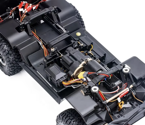 YIKONG YK4102 1:10 <span class=keywords><strong>Rubicon</strong></span> 4WD RC Crawler, Coche de Radiocontrol, Modelo de Hobby con Servo de Engranajes Metálicos y Control Remoto de 2.4GHz y 6 Canales - Product Image 5